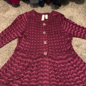 Matilda Jane peplum Sweater size M